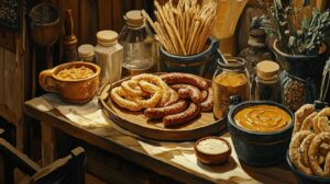 Lire la suite à propos de l’article La success story internationale de la Weisswurst : La saucisse blanche emblematique de Baviere seduit les gastronomes etrangers